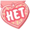 Стикер 39 Emoji Love