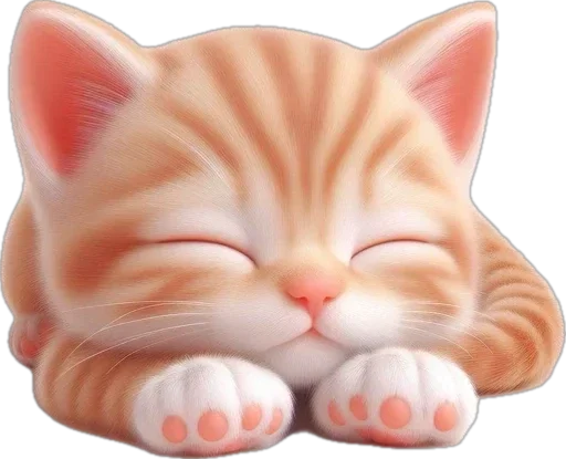 😴 Стикер «котики баншиши» для Telegram
