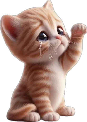 😪 Стикер «котики баншиши» для Telegram