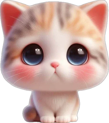 😌 Стикер «котики баншиши» для Telegram