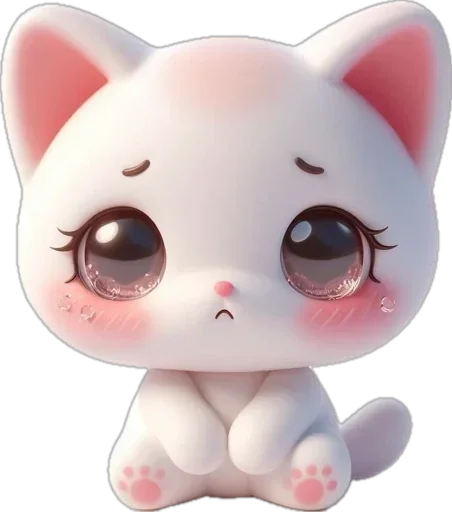 🥹 Стикер «котики баншиши» для Telegram
