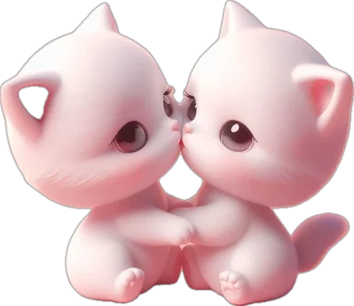 😘 Стикер «котики баншиши» для Telegram