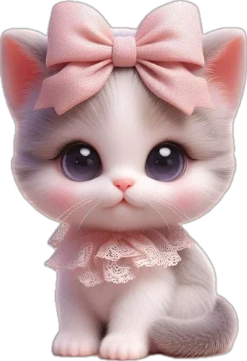 🎀 Стикер «котики баншиши» для Telegram