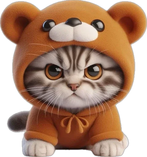 😠 Стикер «котики баншиши» для Telegram