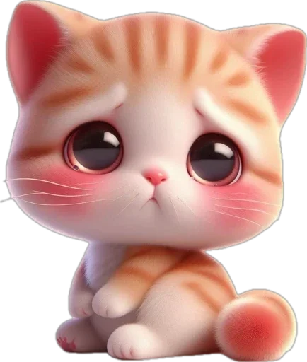 🥺 Стикер «котики баншиши» для Telegram