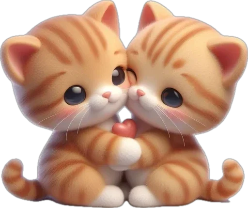 🫂 Стикер «котики баншиши» для Telegram