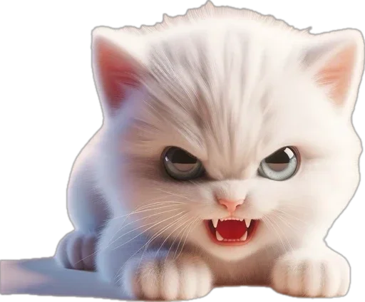 😡 Стикер «котики баншиши» для Telegram