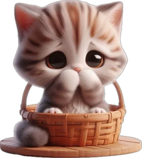 😖 Стикер «котики баншиши» для Telegram