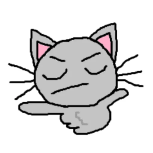 🤔 Стикер «котики эмоджи» для Telegram