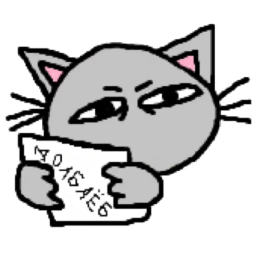 😡 Стикер «котики эмоджи» для Telegram