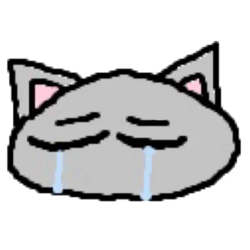 😭 Стикер «котики эмоджи» для Telegram