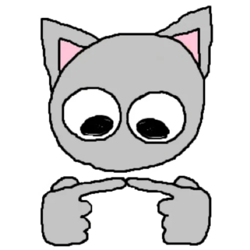 🥺 Стикер «котики эмоджи» для Telegram