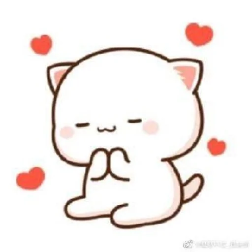 💖 Стикер «kotiki milme» для Telegram