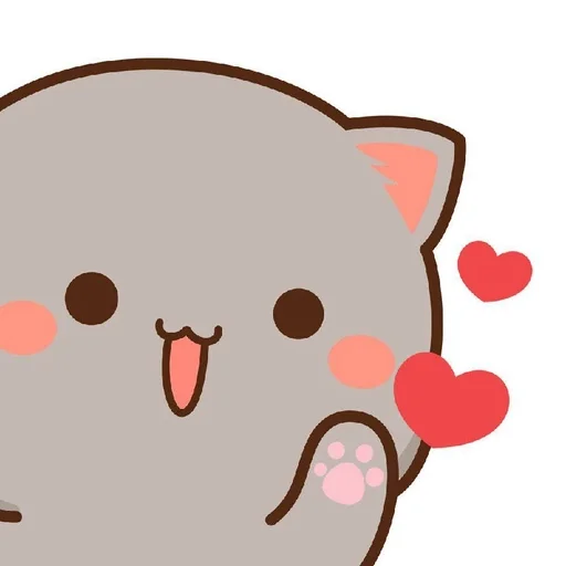 💋 Стикер «kotiki milme» для Telegram