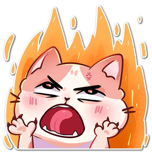 😡 Стикер «Котики-Медики» для Telegram