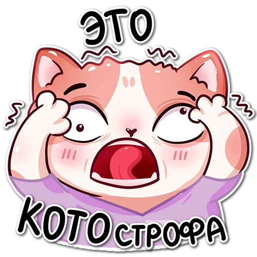 🤯 Стикер «Котики-Медики» для Telegram