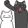 Стикер 15 ❤️ котики