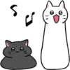 Стикер 16 ❤️ котики