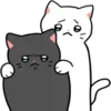 Стикер 14 ❤️ котики