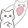 ❤️ Эмодзи «❤ котики» для Telegram