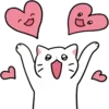 Стикер 2 ❤️ котики
