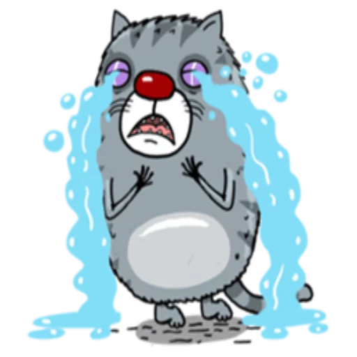 😭 Стикер «Icky Cats» для Telegram