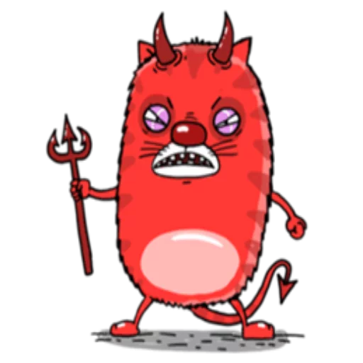 😈 Стикер «Icky Cats» для Telegram