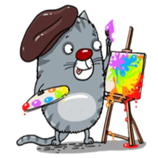 🎨 Стикер «Icky Cats» для Telegram