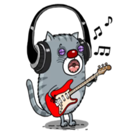 🎧 Стикер «Icky Cats» для Telegram