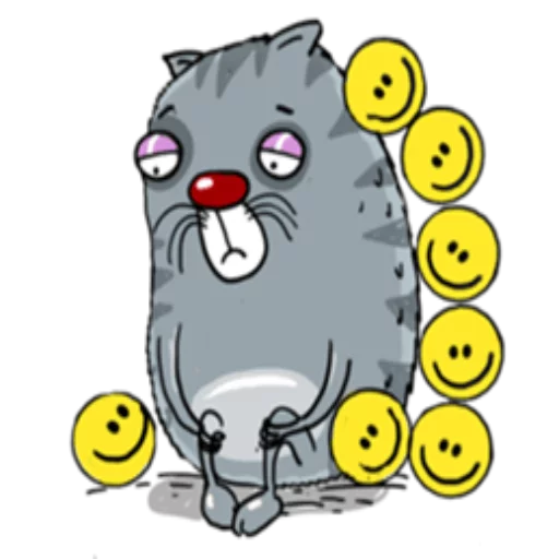 😞 Стикер «Icky Cats» для Telegram