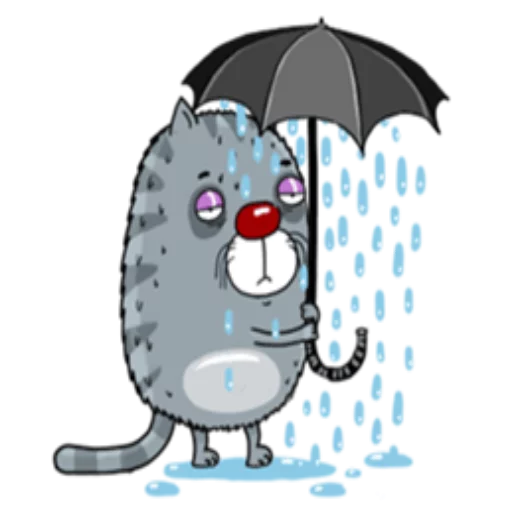 ☔️ Стикер «Icky Cats» для Telegram