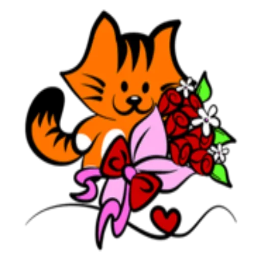 😥 Стикер «Cats on March 8» для Telegram