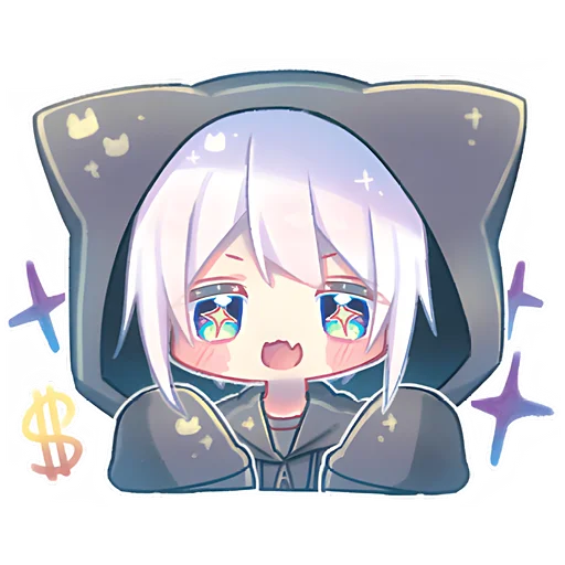 😍 Стикер «Котик Паркер 3» для Telegram