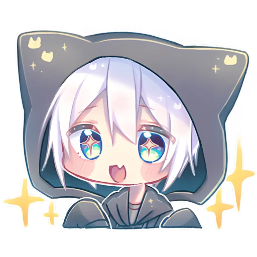 🥰 Стикер «Котик Паркер 3» для Telegram