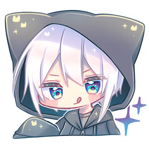 😋 Стикер «Котик Паркер 3» для Telegram