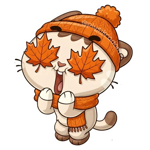 🤩 Стикер «Котик из ВК в шапке» для Telegram