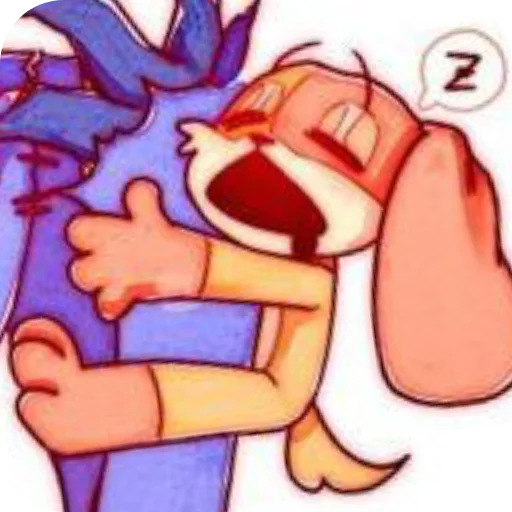 📖 Стикер «Кот и пес» для Telegram