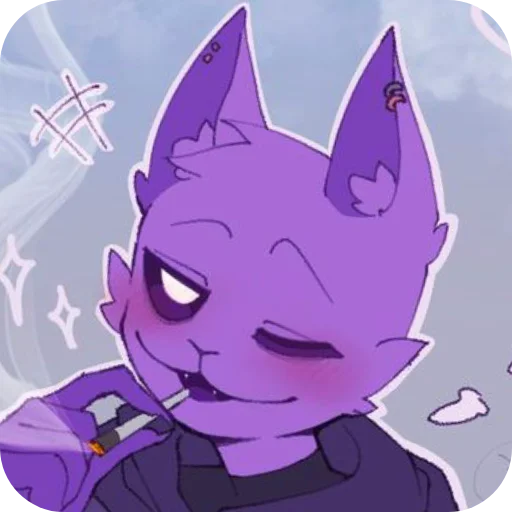 ❤ Стикер «Кот и пес» для Telegram