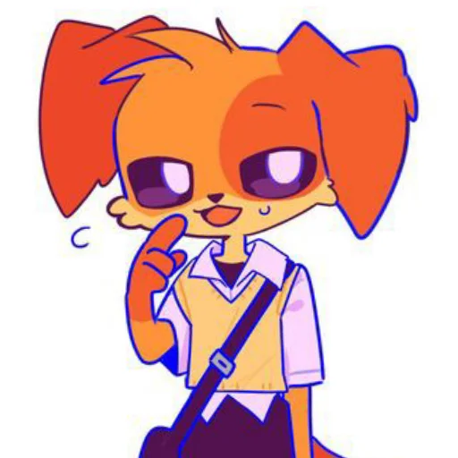 😰 Стикер «Кот и пес» для Telegram