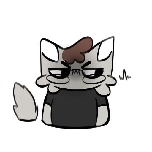 😒 Стикер «Кот&Koff» для Telegram