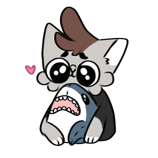 💙 Стикер «Кот&Koff» для Telegram