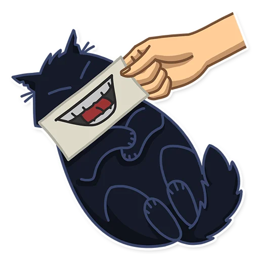 🤣 Стикер «Кошмарик» для Telegram