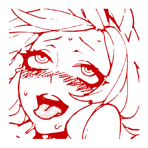 Стикер 16 Ahegao Adapt