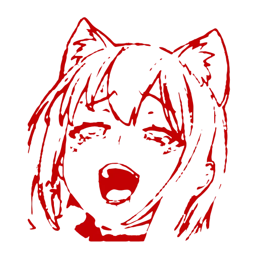 Стикер 57 Ahegao Adapt