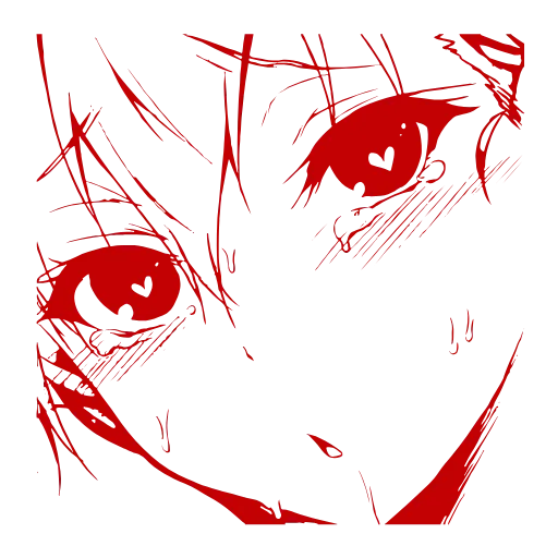 Стикер 40 Ahegao Adapt
