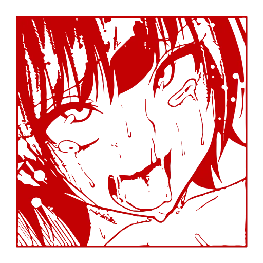 Стикер 46 Ahegao Adapt