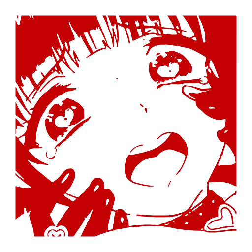 Стикер 49 Ahegao Adapt