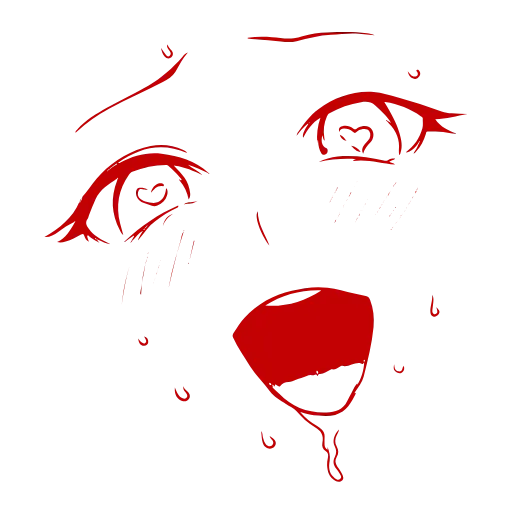 🥵 Эмодзи «Ahegao Adapt» для Telegram
