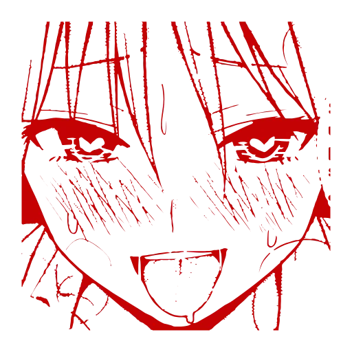 Стикер 11 Ahegao Adapt
