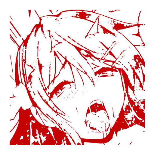 Стикер 10 Ahegao Adapt